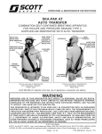 Ska-Pak AT Supplied Air Respirator - User Manual