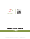 DVR 306 User Manual - Famtec Surveillance Systems