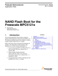 NAND Flash Boot for the Freescale MPC5121e