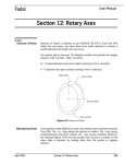 Section 12: Rotary Axes - Flint Machine Tools, Inc.