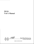 dg24 manual - RTD Embedded Technologies, Inc.