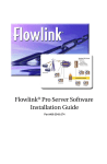 Flowlink Pro Server Software Installation Guide