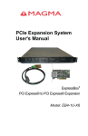 PCIe Expansion System User`s Manual