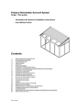 Palazzo Assembly Instructions & User Manual