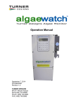 AlgaeWatch operation manual