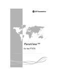 PanaView™ for the PT878 - GE Measurement & Control