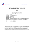 CL2 C-TICK EMC Report 20130112