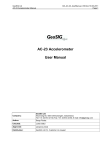 AC-23 Accelerometer User Manual