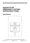 DL500 User Manual - Protec Fire Detection