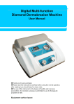 Digital Multi-function Diamond Dermabrasion Machine