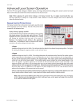 Advance-Manual Control Panel