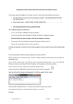 Configuration of the module with Wi