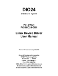 Linux Device Driver User Manual