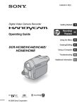 Operating Guide DCR-HC36E/HC44E/HC46E/ HC94E/HC96E