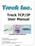 Treck TCP/IP User Manual