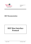 DEP Host Interface Protocol