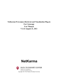 NetKarma Cytoscape Visualization Plug-In Manual