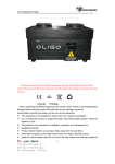 User Manual for Oligo RGB LASER VERKOOP Lierderholthuisweg