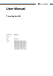 User Manual P Line Maritim HMI