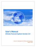 cfsv2 user manual - Indian Institute of Tropical Meteorology