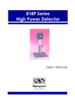 818P Series High Power Detector