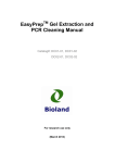 Gel Extraction and PCR Cleaning Manual.pub - Bioland