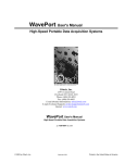 Waveport Users Manual