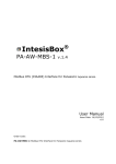 IntesisBox PA-AW-MBS-1 English User Manual