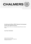 Interfacing the Xilinx SP601 Spartan 6 development board to the