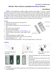 AW-8102 – Wired / Wireless Compatible Door/Window Detector