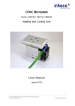 User`s Manual - INHECO Industrial Heating & Cooling GmbH