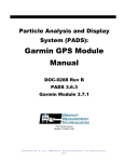 Garmin GPS PADS Manual - Home Page | Droplet Measurement