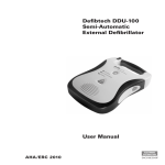 Defibtech DDU-100 Semi-Automatic External Defibrillator User Manual