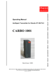 User Manual Carbo 1000