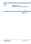 User`s Manual Model EJA Series PROFIBUS PA