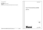 Ferm 12” Contractors Saw - Semi Built FZT-315