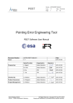 Project Title - Pointing Error Engineering Tool (PEET)