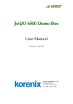 JetI/O 6500 Demo Box