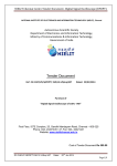 Tender Document - NIELIT Centre Chennai