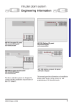 Intruder alarm system Engineering Information