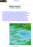 User`s manual FLIR Ex series