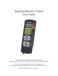 Imperium Remote Control User Guide