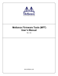 Mellanox Firmware Tools (MFT) User`s Manual