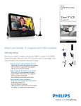 PD9003/12 Philips Portable DVD and digital TV
