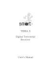 TERRA X Digital Terrestrial Receiver User`s Manual