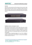 ONU-16FE FTTH EPON ONU User Manual Summary Flexibility in