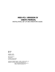 med-pc® version iv user`s manual