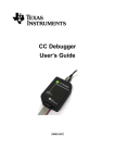 CC Debugger User`s Guide (Rev. E)
