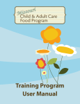 Training Program User Manual