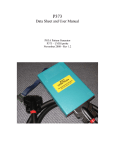 Data Sheet and User Manual